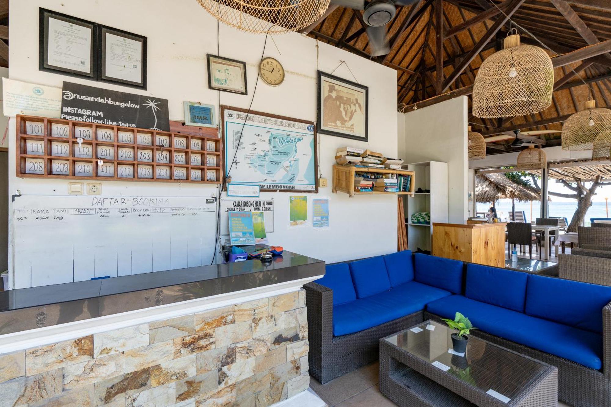 Nusa Indah Bungalow Lembongan Eksteriør bilde